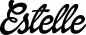 Preview: Estelle - Schriftzug aus Eichenholz