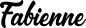 Preview: Fabienne - Schriftzug aus Eichenholz