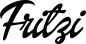 Preview: Fritzi - Schriftzug aus Eichenholz