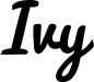 Preview: Ivy - Schriftzug aus Eichenholz