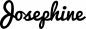Preview: Josephine - Schriftzug aus Eichenholz