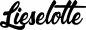 Preview: Lieselotte - Schriftzug aus Eichenholz