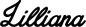 Preview: Lilliana - Schriftzug aus Eichenholz