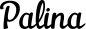 Preview: Palina - Schriftzug aus Eichenholz