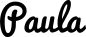 Preview: Paula - Schriftzug aus Eichenholz