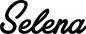 Preview: Selena - Schriftzug aus Eichenholz
