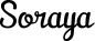Preview: Soraya - Schriftzug aus Eichenholz