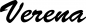 Preview: Verena - Schriftzug aus Eichenholz