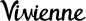 Preview: Vivienne - Schriftzug aus Eichenholz