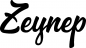 Preview: Zeynep - Schriftzug aus Eichenholz