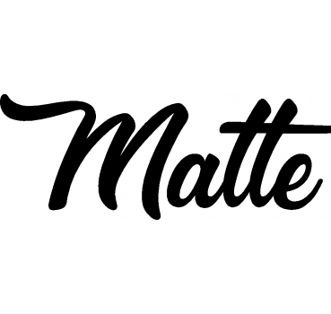 Malte - Schriftzug aus Birke-Sperrholz