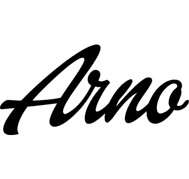 Arno - Schriftzug aus Buchenholz