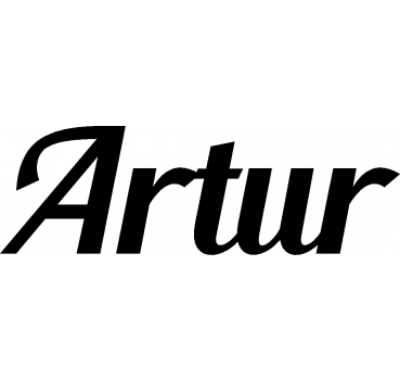 Artur - Schriftzug aus Buchenholz