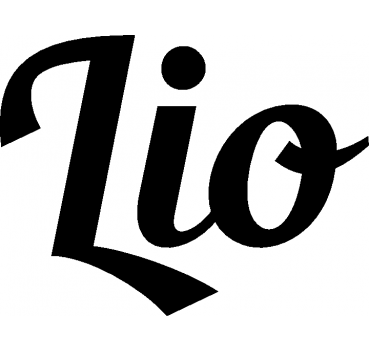 Lio - Schriftzug aus Buchenholz