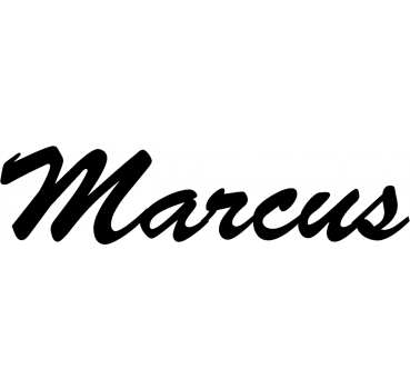 Marcus - Schriftzug aus Buchenholz