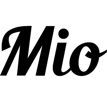 Mio - Schriftzug aus Buchenholz
