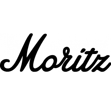 Moritz - Schriftzug aus Buchenholz