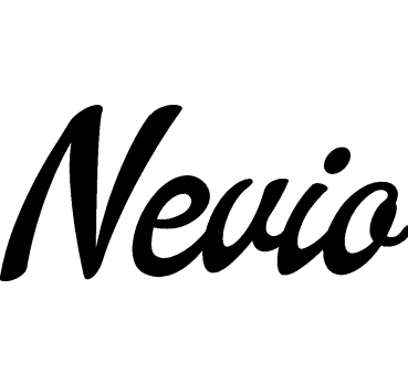 Nevio - Schriftzug aus Buchenholz