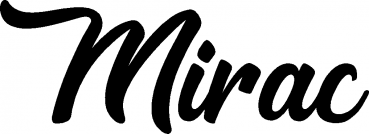 Mirac - Schriftzug aus Eichenholz