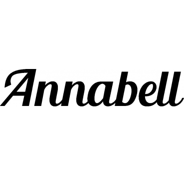 Annabell - Schriftzug aus Birke-Sperrholz