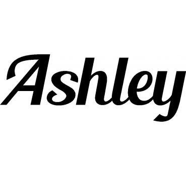 Ashley - Schriftzug aus Birke-Sperrholz