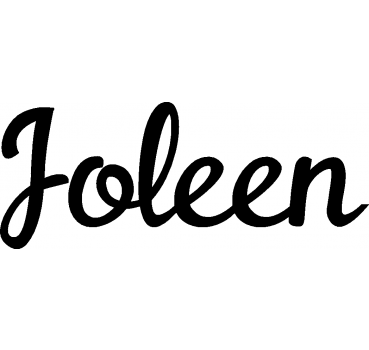 Joleen - Schriftzug aus Birke-Sperrholz