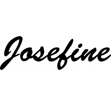 Josefine - Schriftzug aus Birke-Sperrholz
