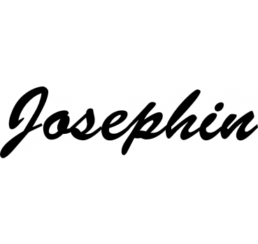Josephin - Schriftzug aus Birke-Sperrholz