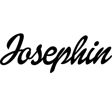 Josephin - Schriftzug aus Birke-Sperrholz