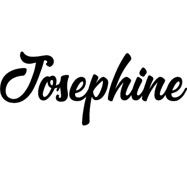 Josephine - Schriftzug aus Birke-Sperrholz