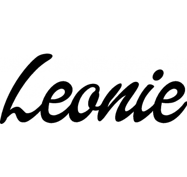 Leonie - Schriftzug aus Birke-Sperrholz