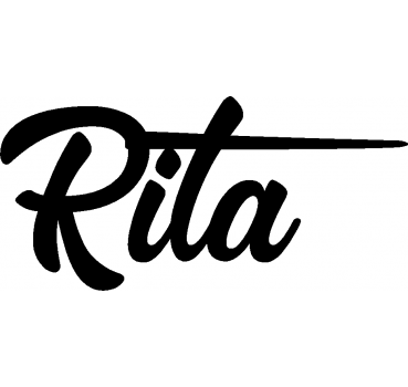 Rita - Schriftzug aus Buchenholz