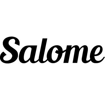 Salome - Schriftzug aus Buchenholz