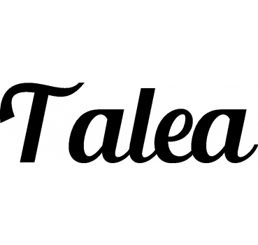 Talea - Schriftzug aus Buchenholz