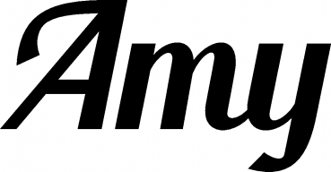 Amy - Schriftzug aus Eichenholz