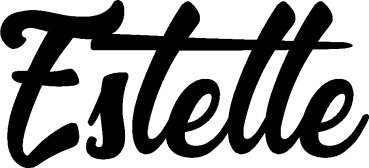 Estelle - Schriftzug aus Eichenholz