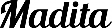 Madita - Schriftzug aus Eichenholz