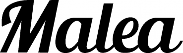 Malea - Schriftzug aus Eichenholz