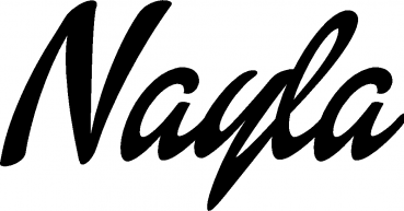 Nayla - Schriftzug aus Eichenholz | Casa Hardy Holzdesign