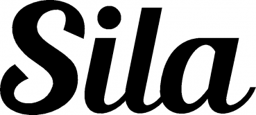 Sila - Schriftzug aus Eichenholz