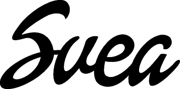 Svea - Schriftzug aus Eichenholz