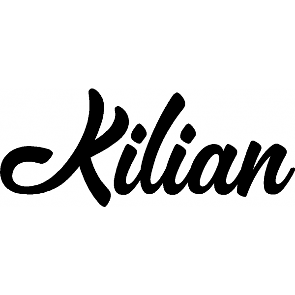 Kilian - Schriftzug aus Buchenholz