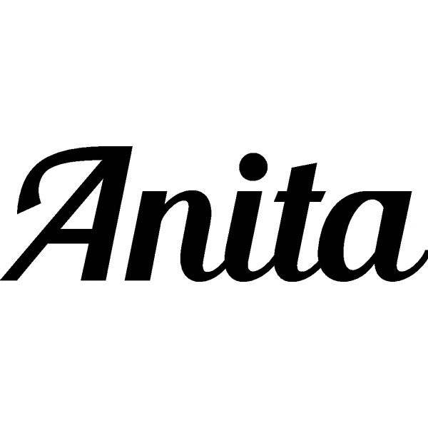 Anita - Schriftzug aus Birke-Sperrholz