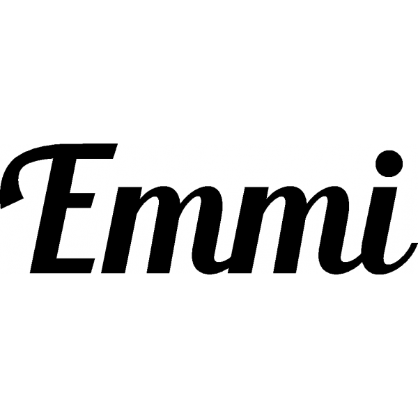 Emmi - Schriftzug aus Birke-Sperrholz