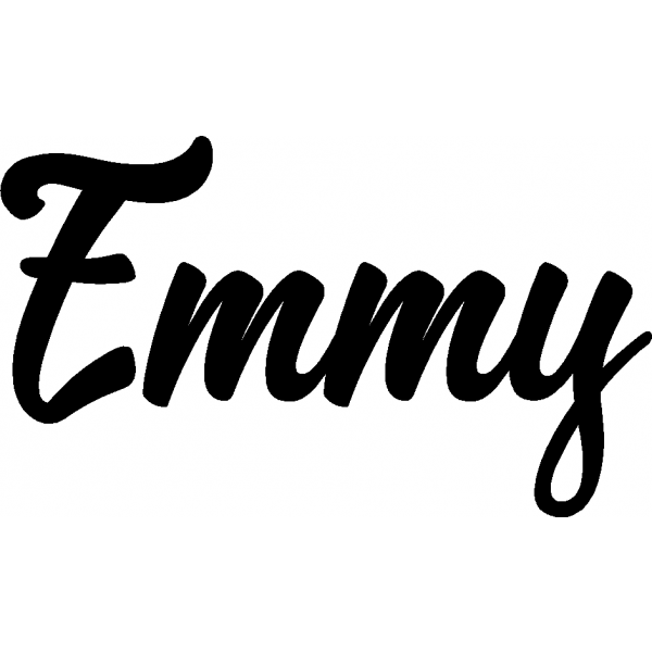 Emmy - Schriftzug aus Birke-Sperrholz