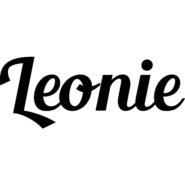 Leonie - Schriftzug aus Birke-Sperrholz