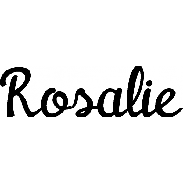 Rosalie - Schriftzug aus Buchenholz