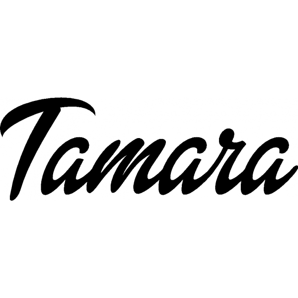 Tamara - Schriftzug aus Buchenholz